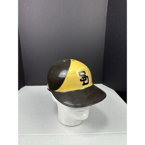 San Diego Padres Full Size Plastic Batting Helmet Souvenir MLB Vintage Laich